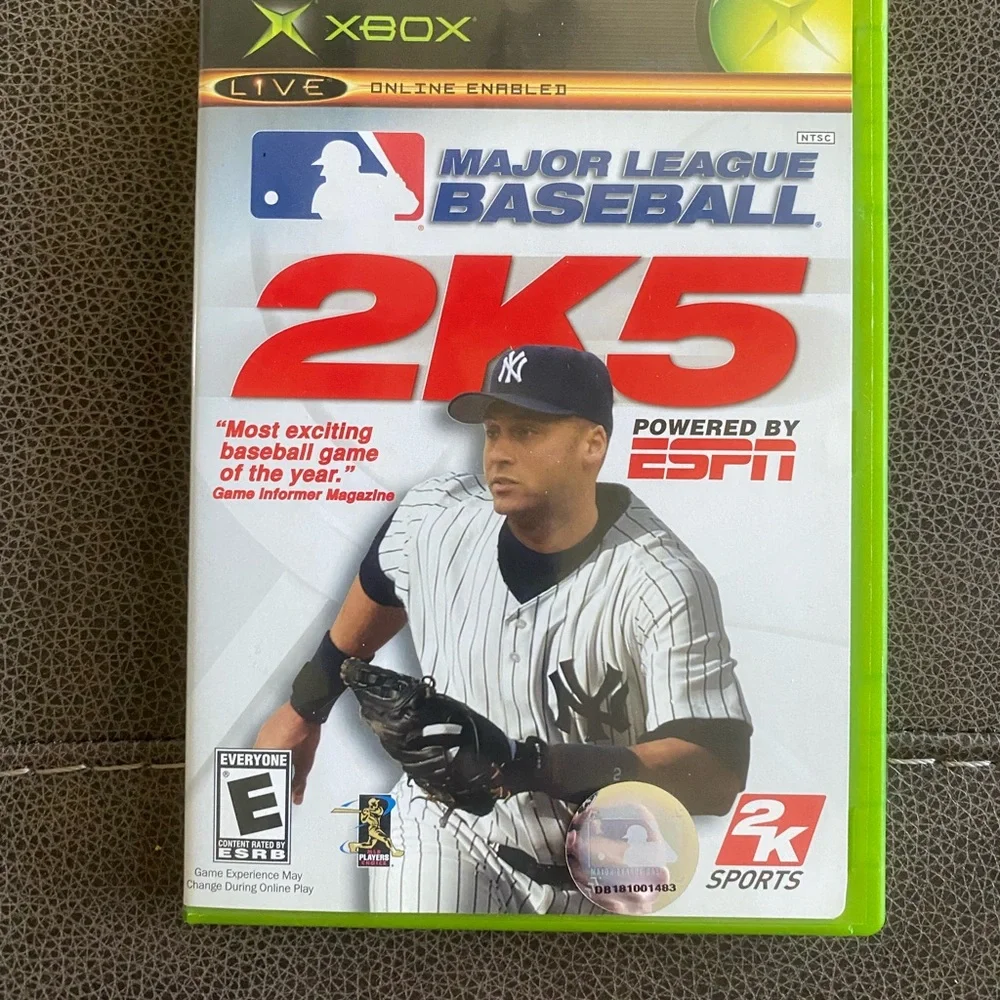Major League Baseball 2K5 (Microsoft Xbox, 2005)